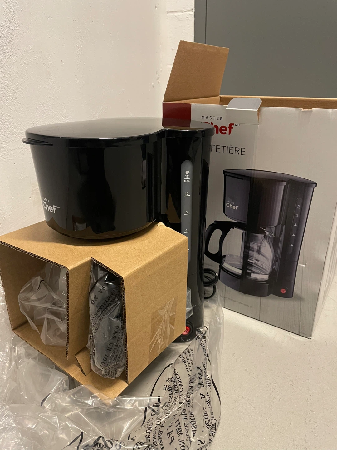 BOXED! Master Chef Coffee Maker