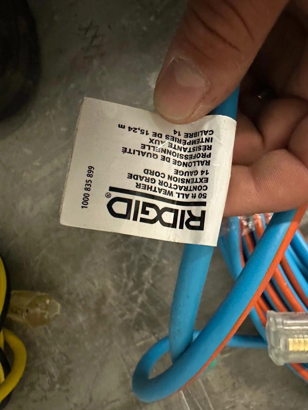 50 ft. 14 Gauge All Weather Contractor Grade Extension Cord