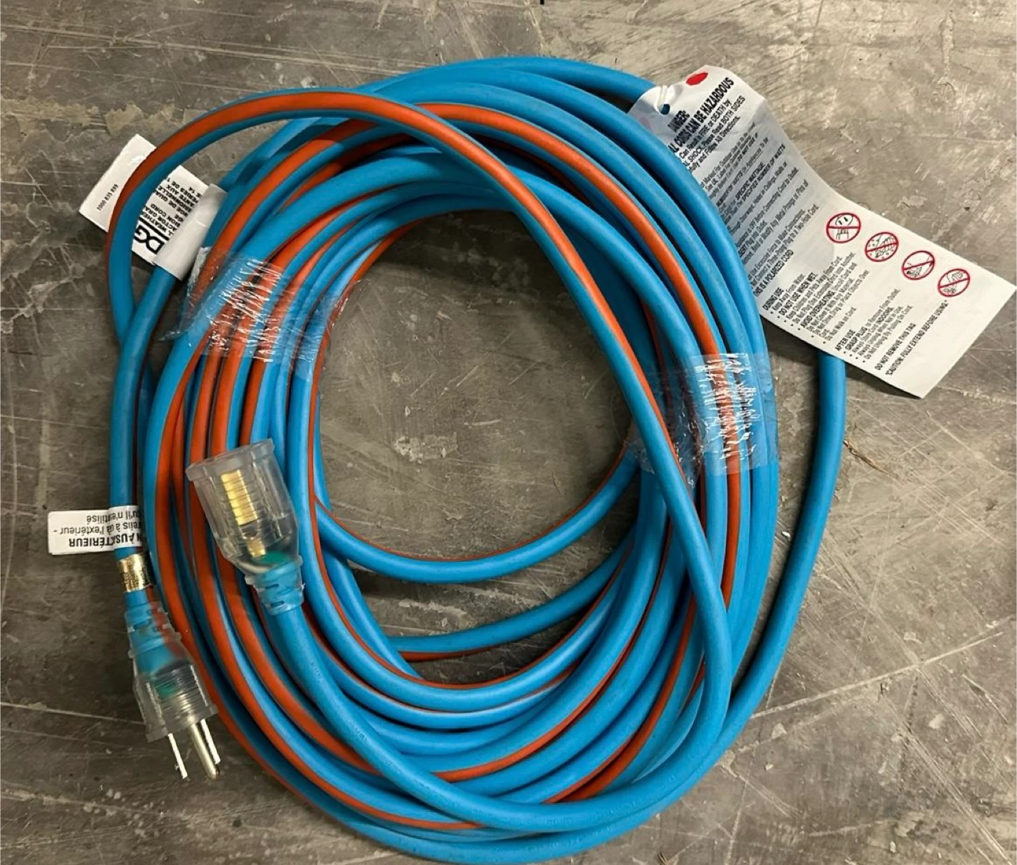 50 ft. 14 Gauge All Weather Contractor Grade Extension Cord - photo 2