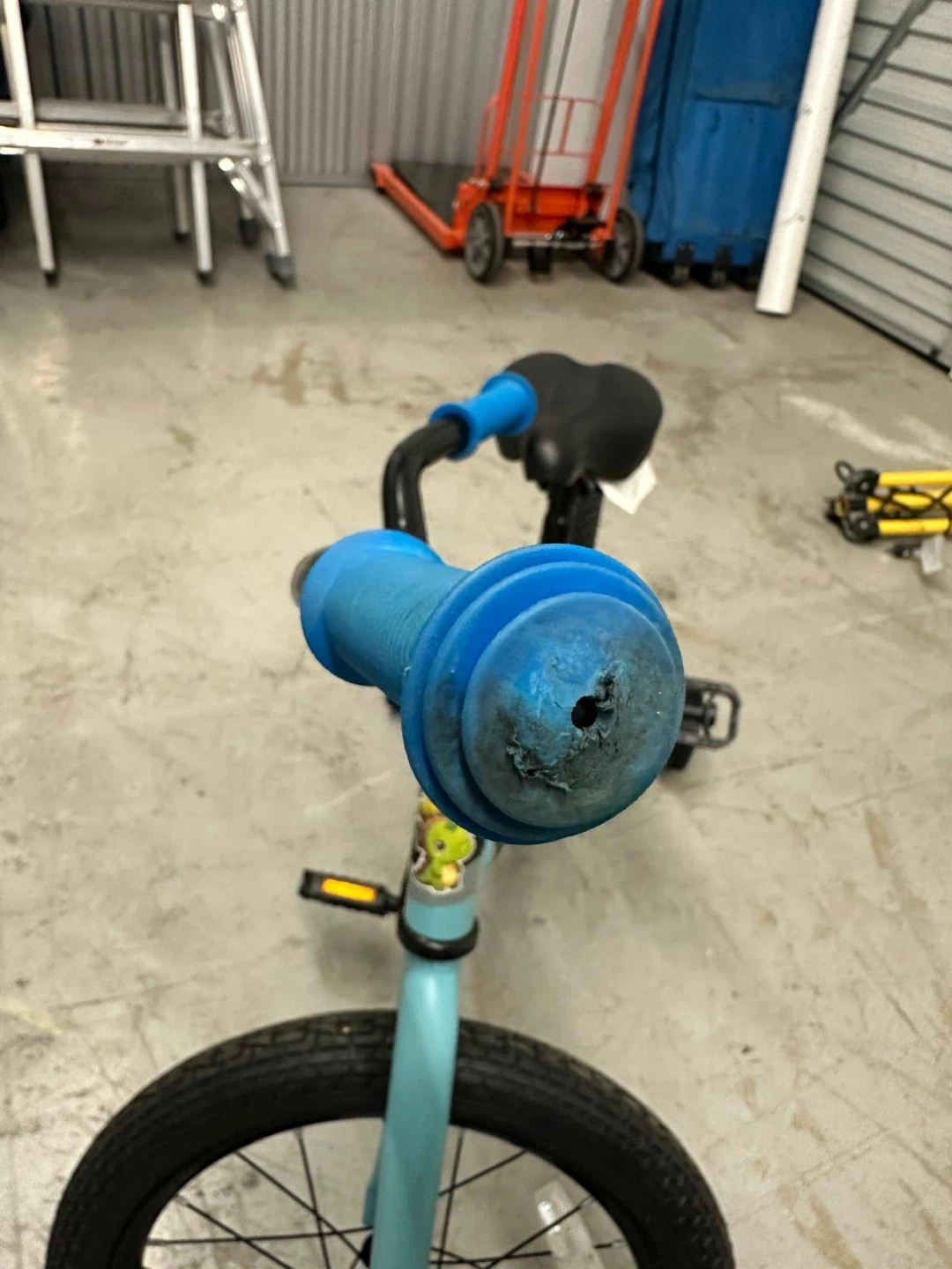 Kids' Blue Training Bike - photo 4
