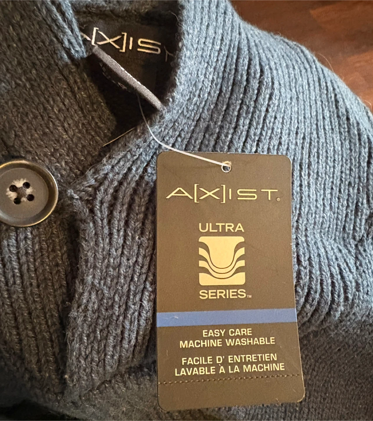 AXIST Ultra Series Shawl Collar Sweater NWT — Men’s L - photo 3