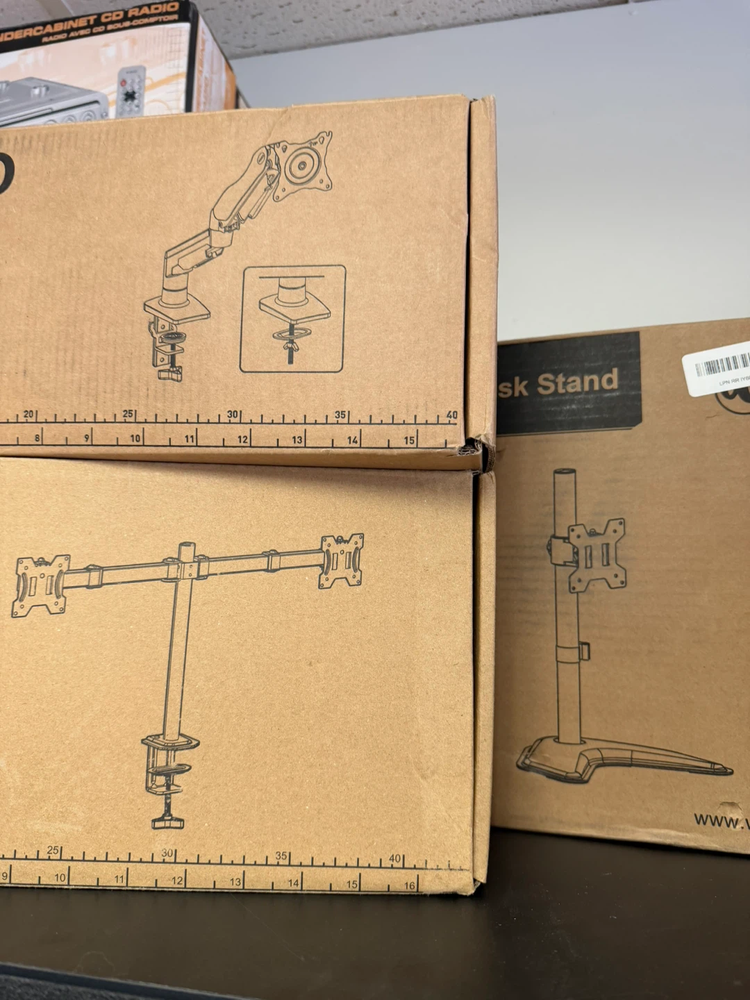 Dual Monitor Desk Mount Stand - photo 5