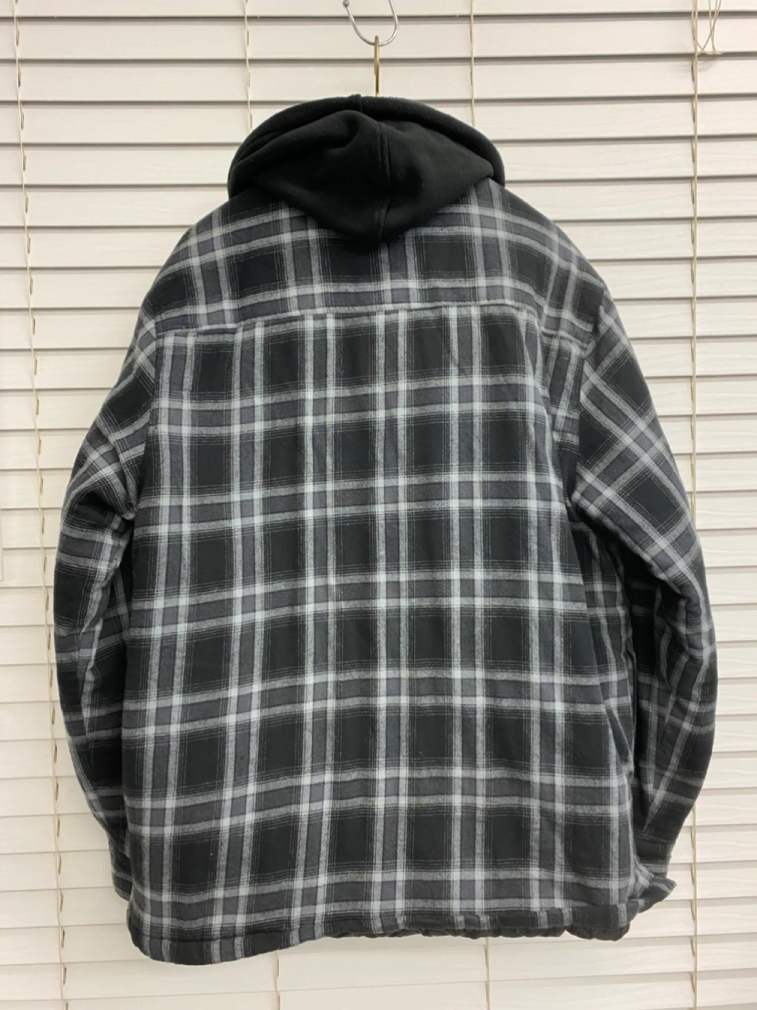 The B.C. Clothing Co. Plaid Hooded Quilted Jacket Mens - XL - photo 5