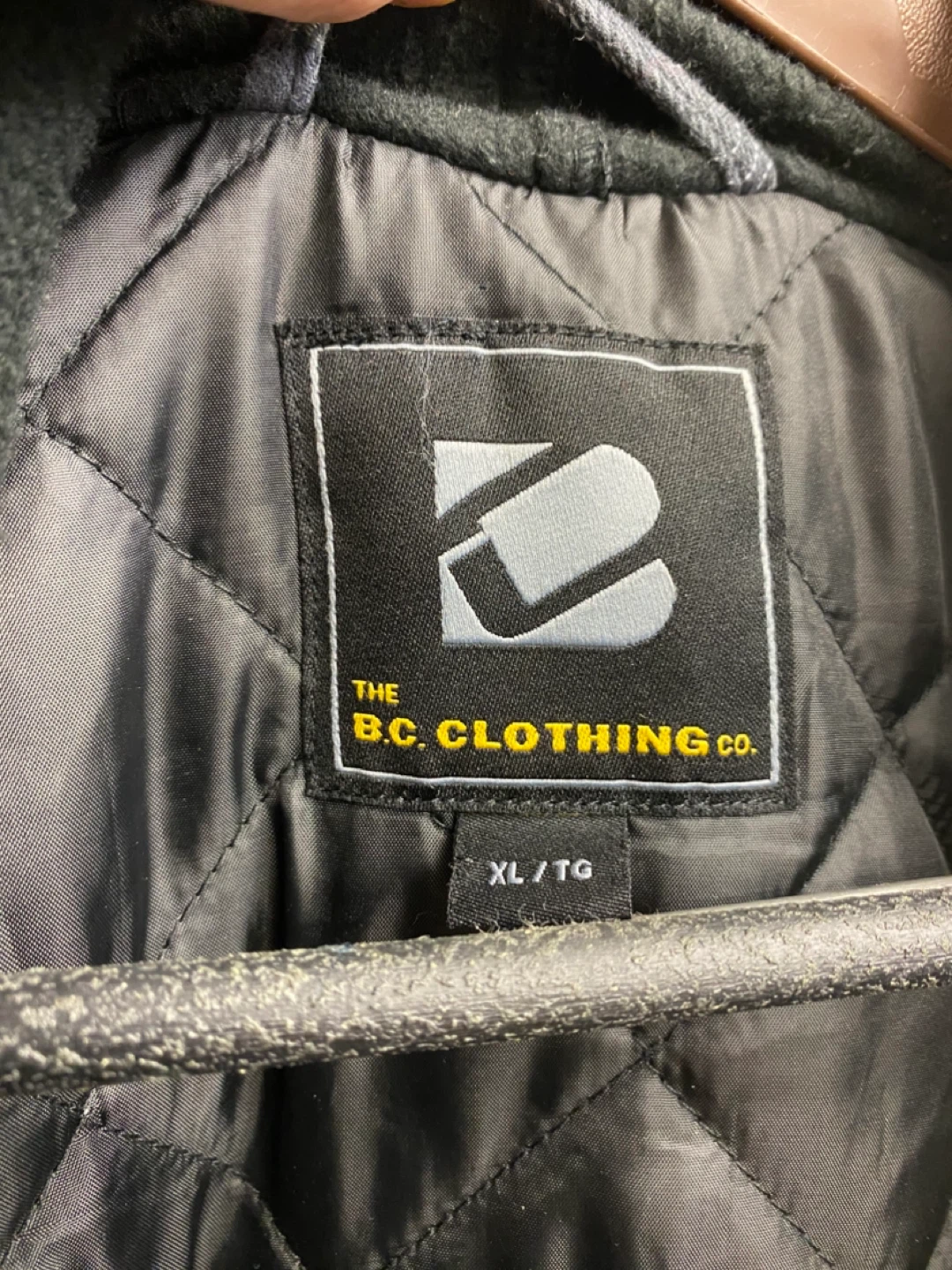 The B.C. Clothing Co. Plaid Hooded Quilted Jacket Mens - XL - photo 4
