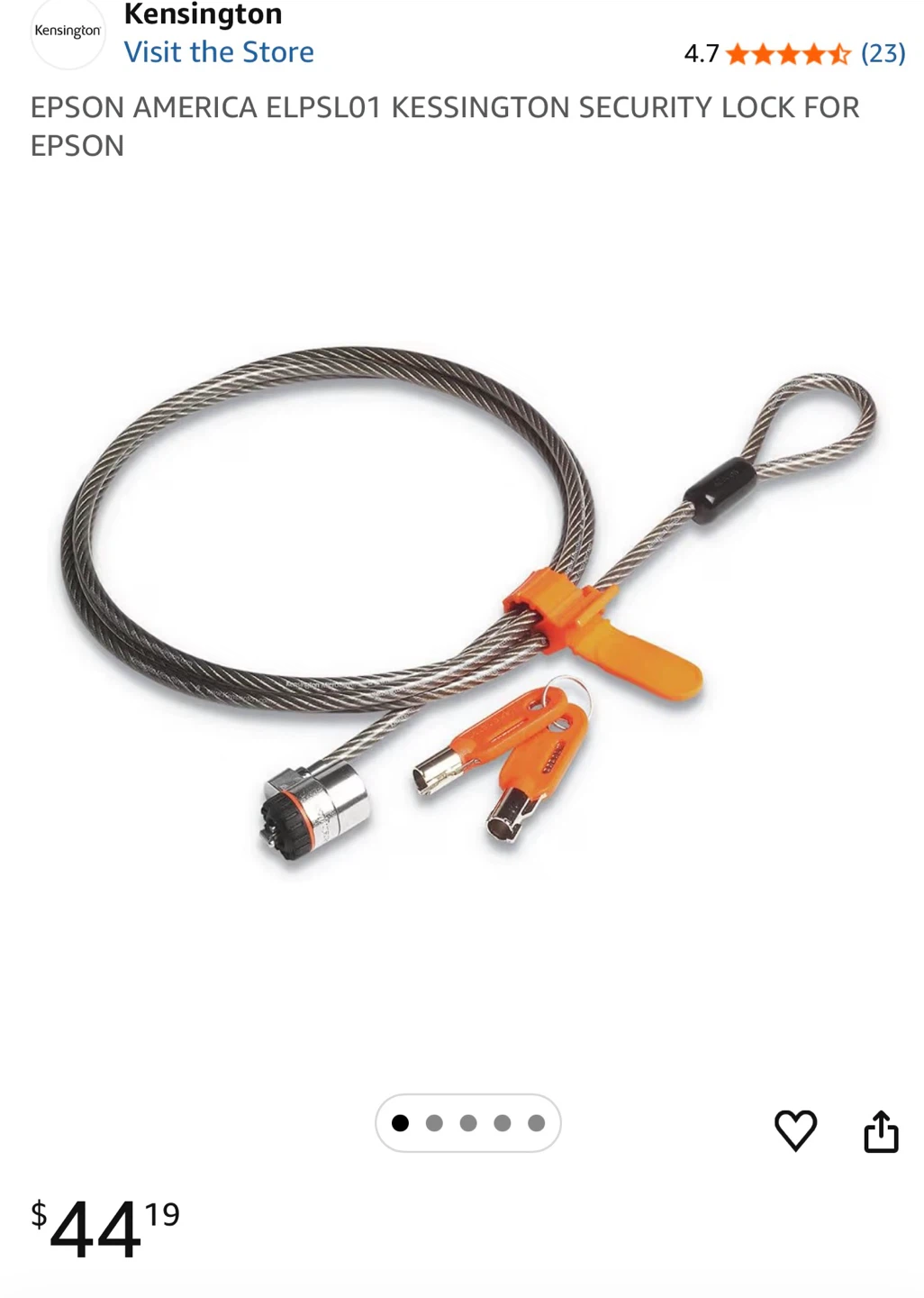 Kensington Laptop Lock