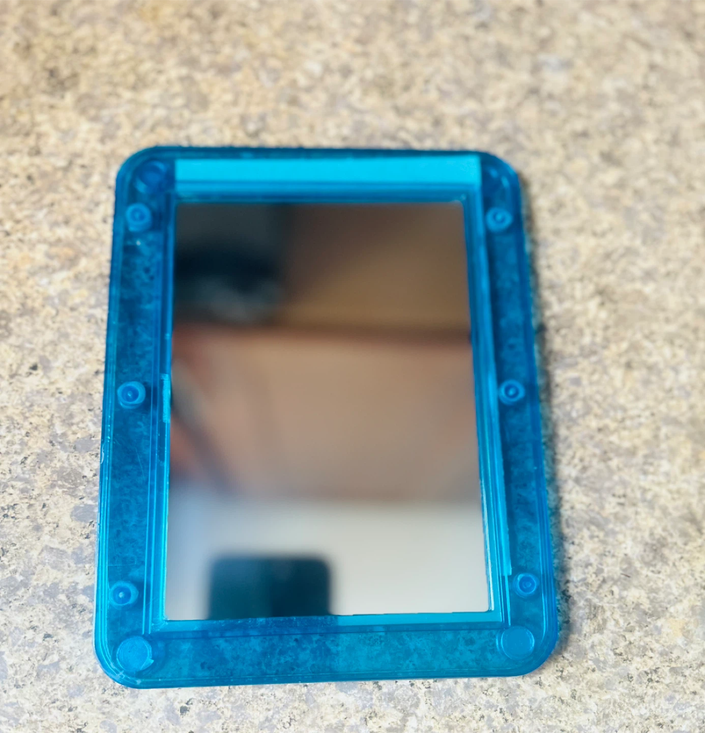 Blue Magnetic Mirror 7”x5.5” - photo 4