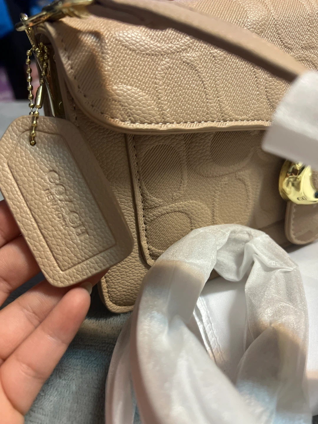 Coach New York tabby Leather Shoulder Bag - photo 2