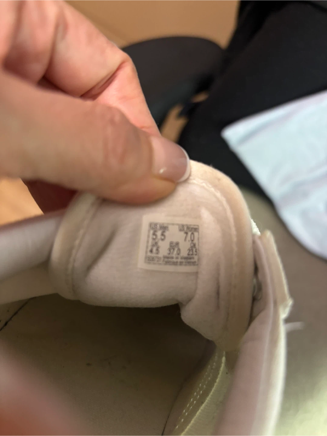 Vans Old Skool White Canvas Sneakers - Women's Size 7 - photo 3