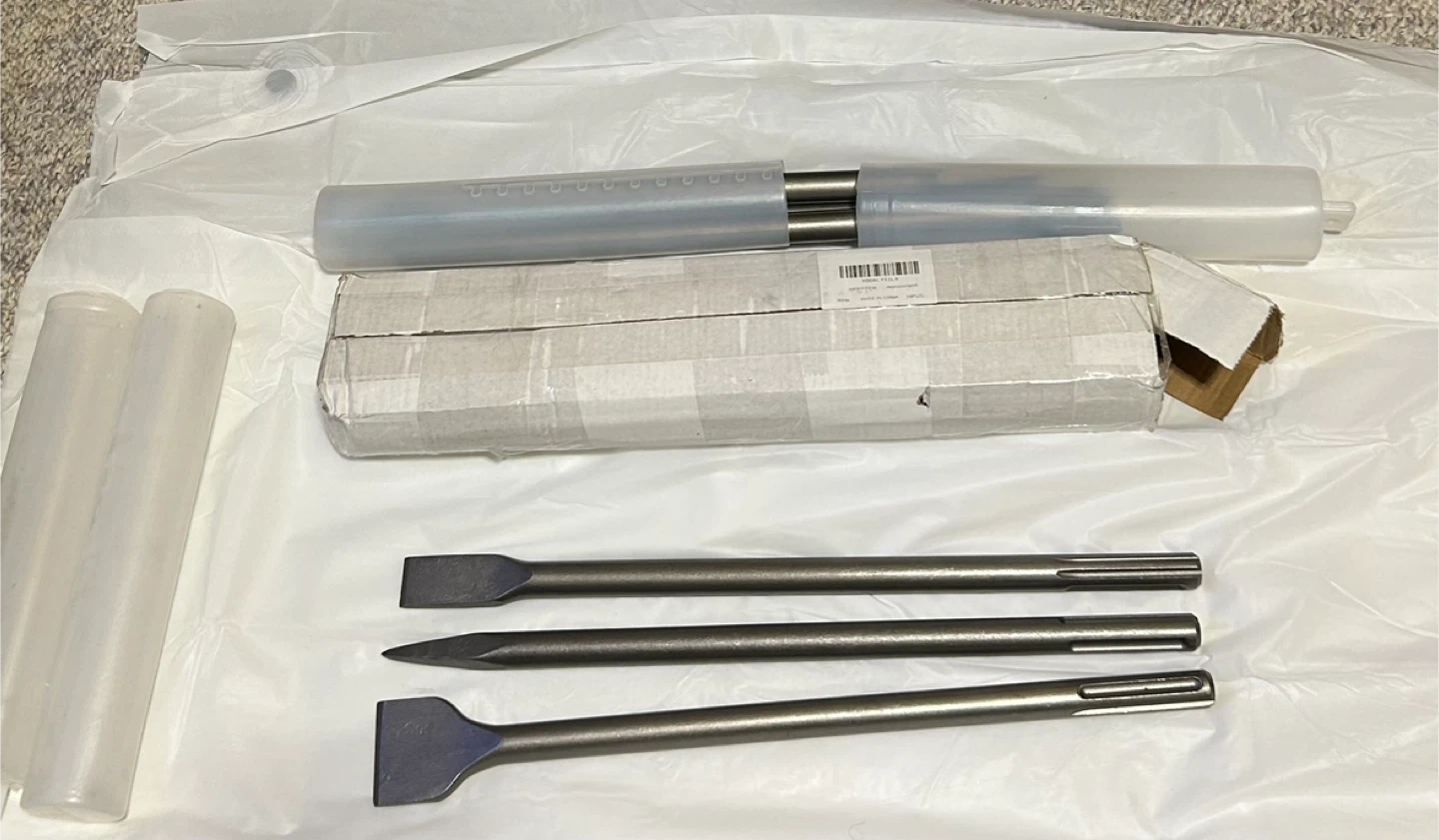 SDS Plus Chisel Set
