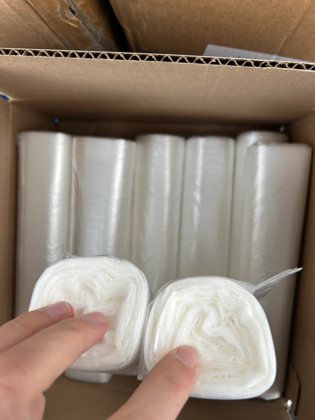 Box of Clear Plastic Bags - photo 2
