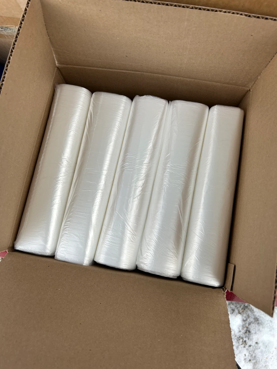 Box of Clear Plastic Bags - photo 3