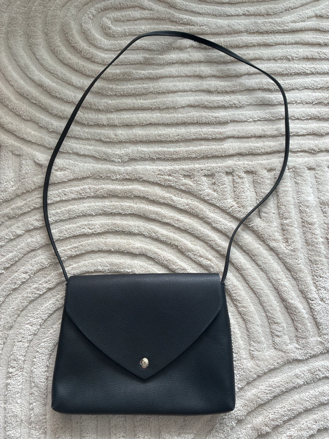 Small Black Envelope Crossbody Bag/Purse