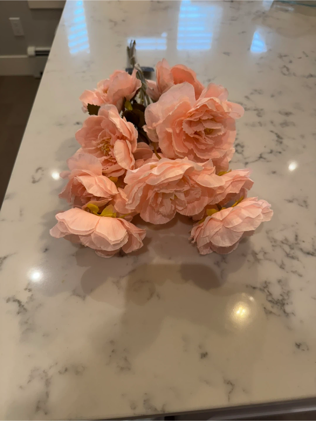 Artificial Pink Peony Bouquet - photo 4