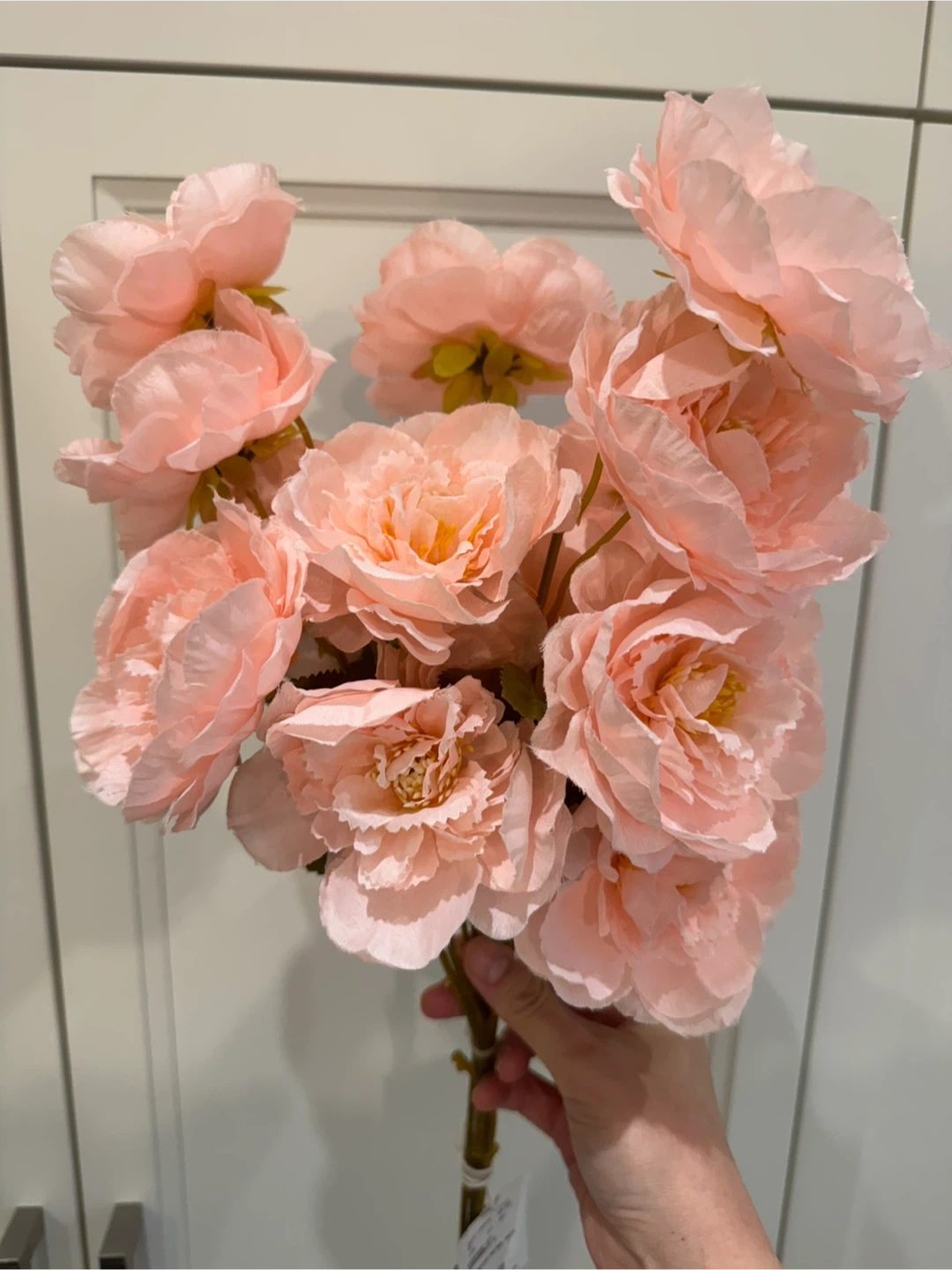 Artificial Pink Peony Bouquet