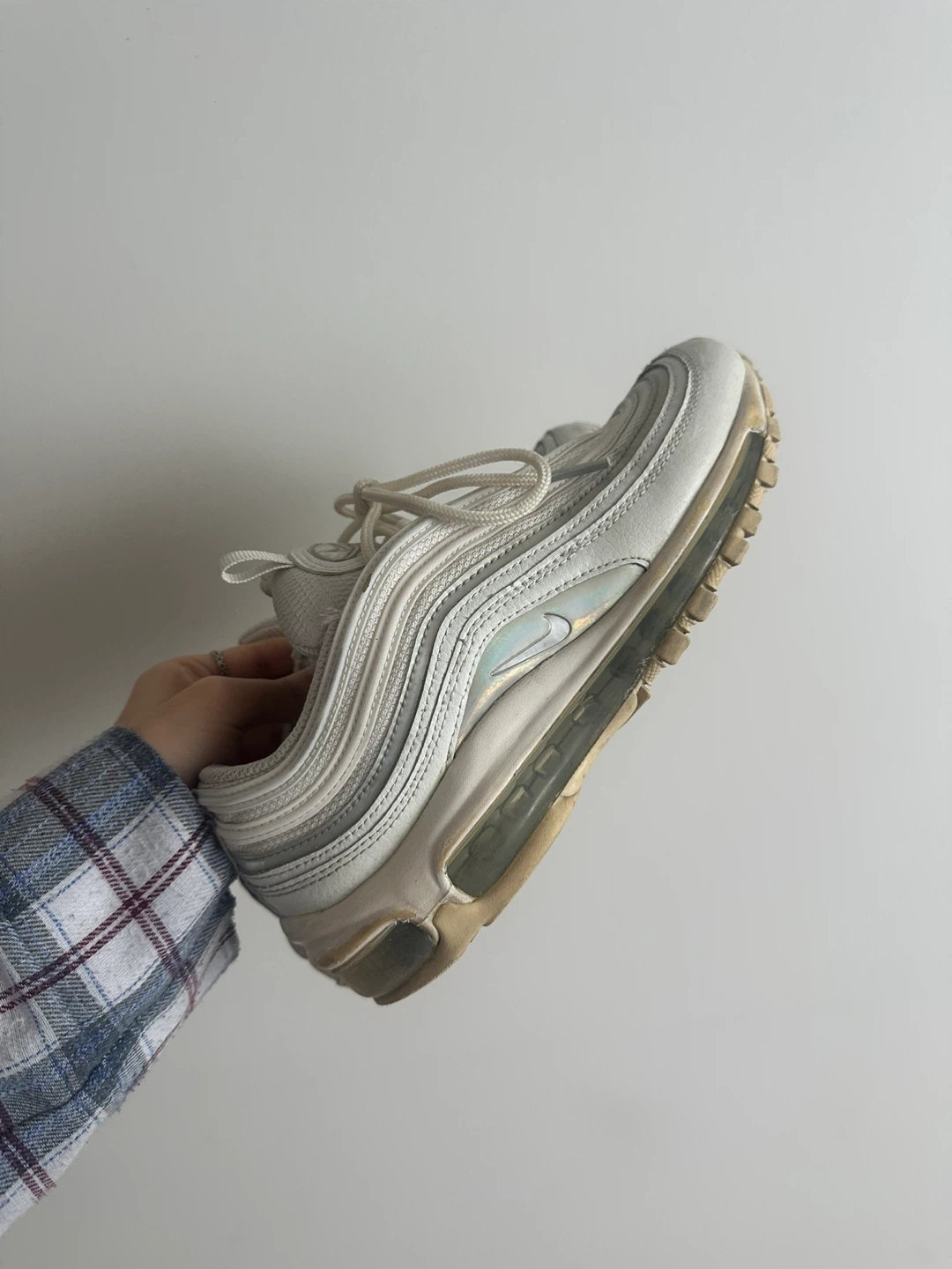 Nike Air Max 97 White Sneakers - photo 2