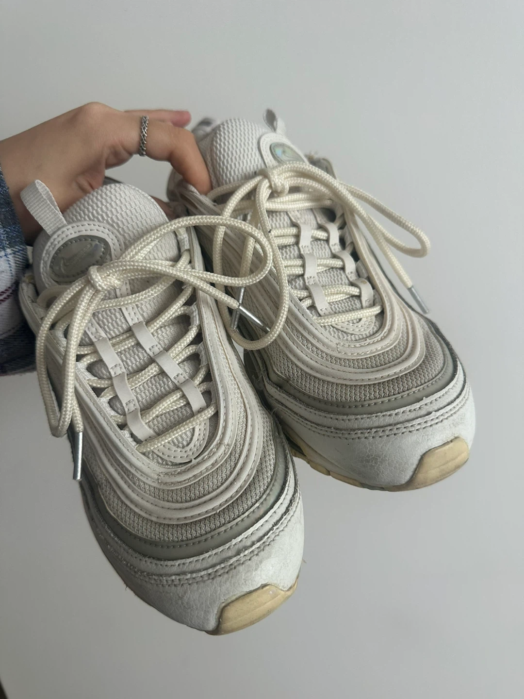 Nike Air Max 97 White Sneakers - photo 3