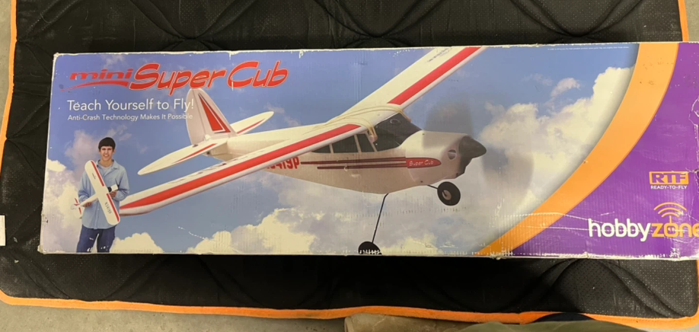 HobbyZone Mini Super RTF RC Airplane with Anti-Crash Technology