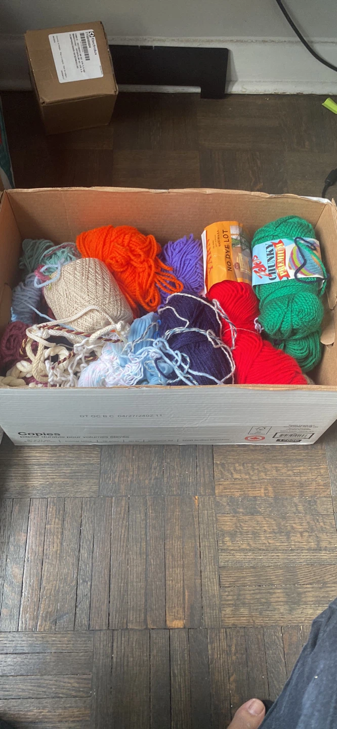 Full 🧶 yarns box - photo 2