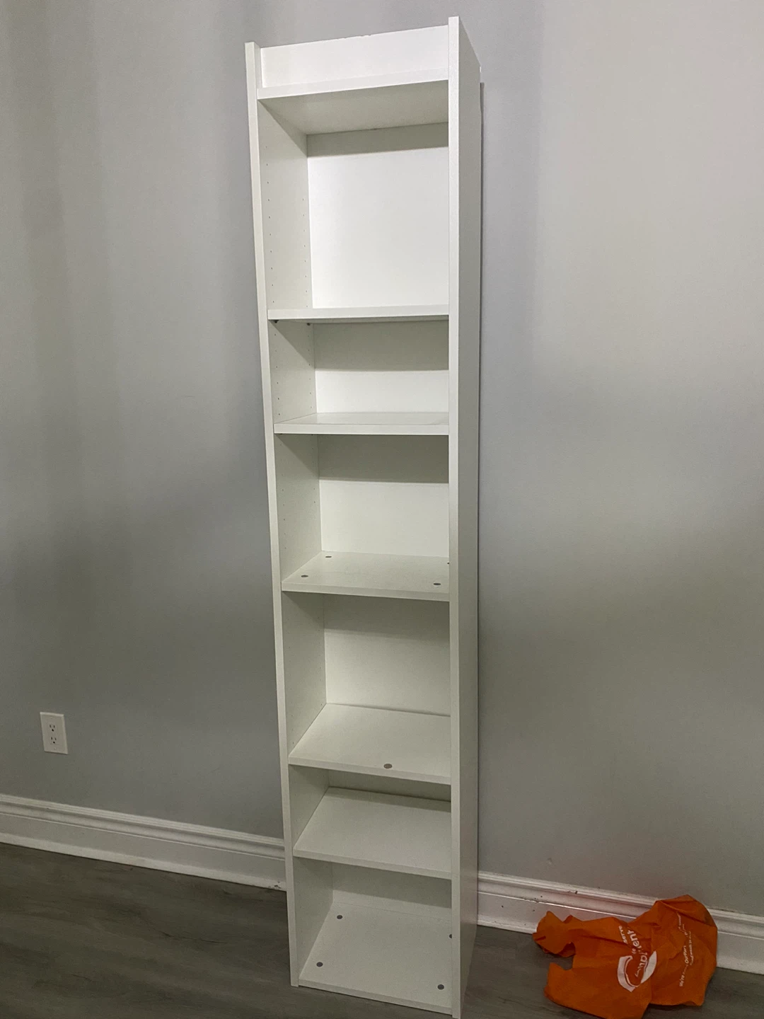 White 6-Shelf Tall BILLYBookcase