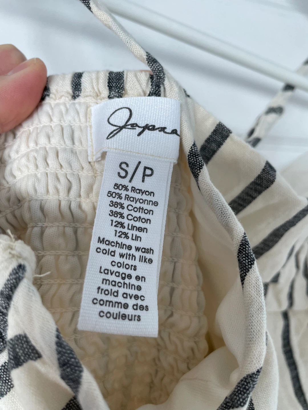 Jopara Striped Jumpsuit Size S/P - photo 3