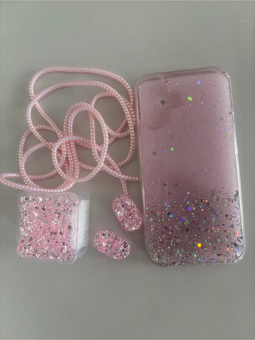 iPhone 16.Glitter Phone Case with Lanyard - photo 3