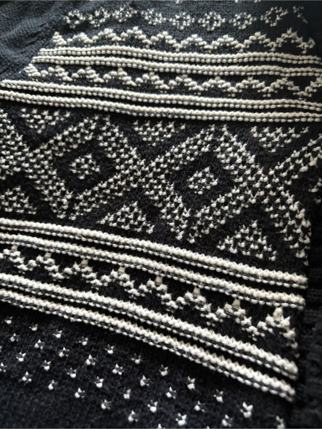Chaps Men's Black Cardigan Sweater Size M - photo 2