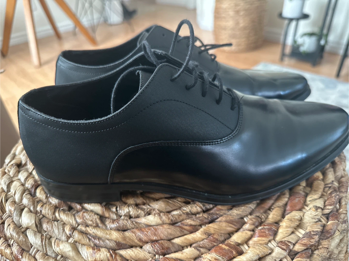 Men's Black Dress Shoes