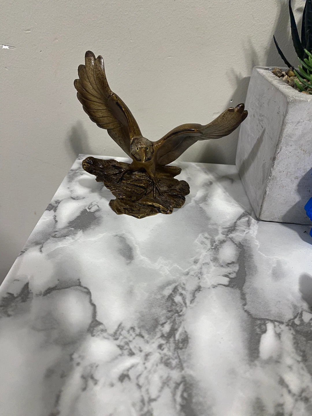 Bronze Eagle Figurine - photo 2