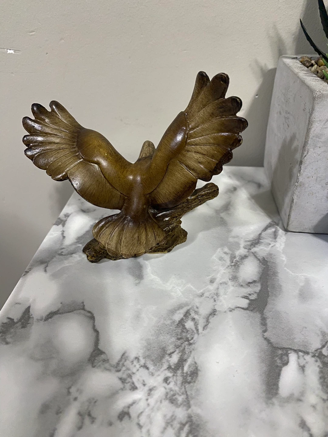 Bronze Eagle Figurine