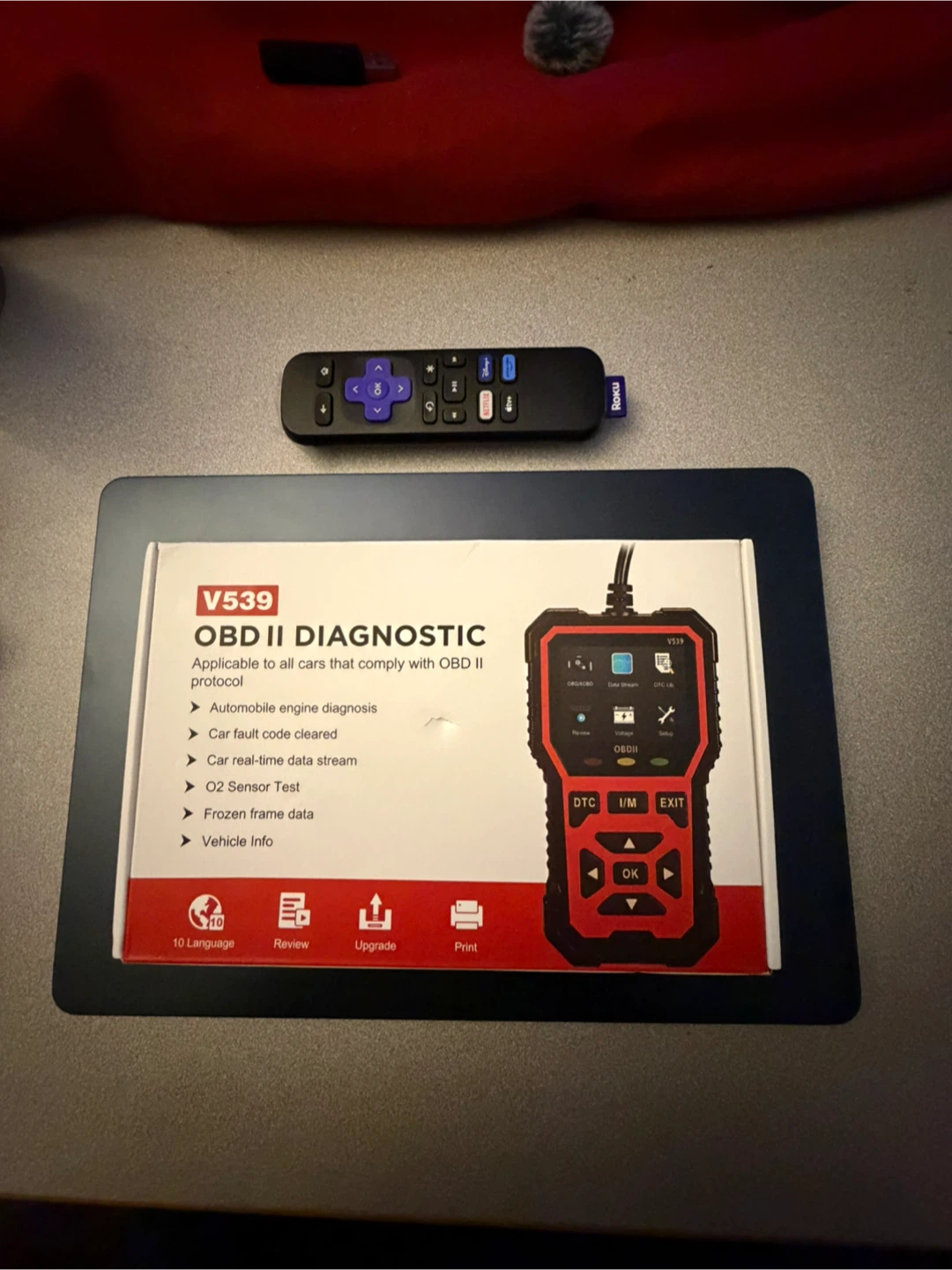 V539 OBD II Diagnostic Tool - photo 2