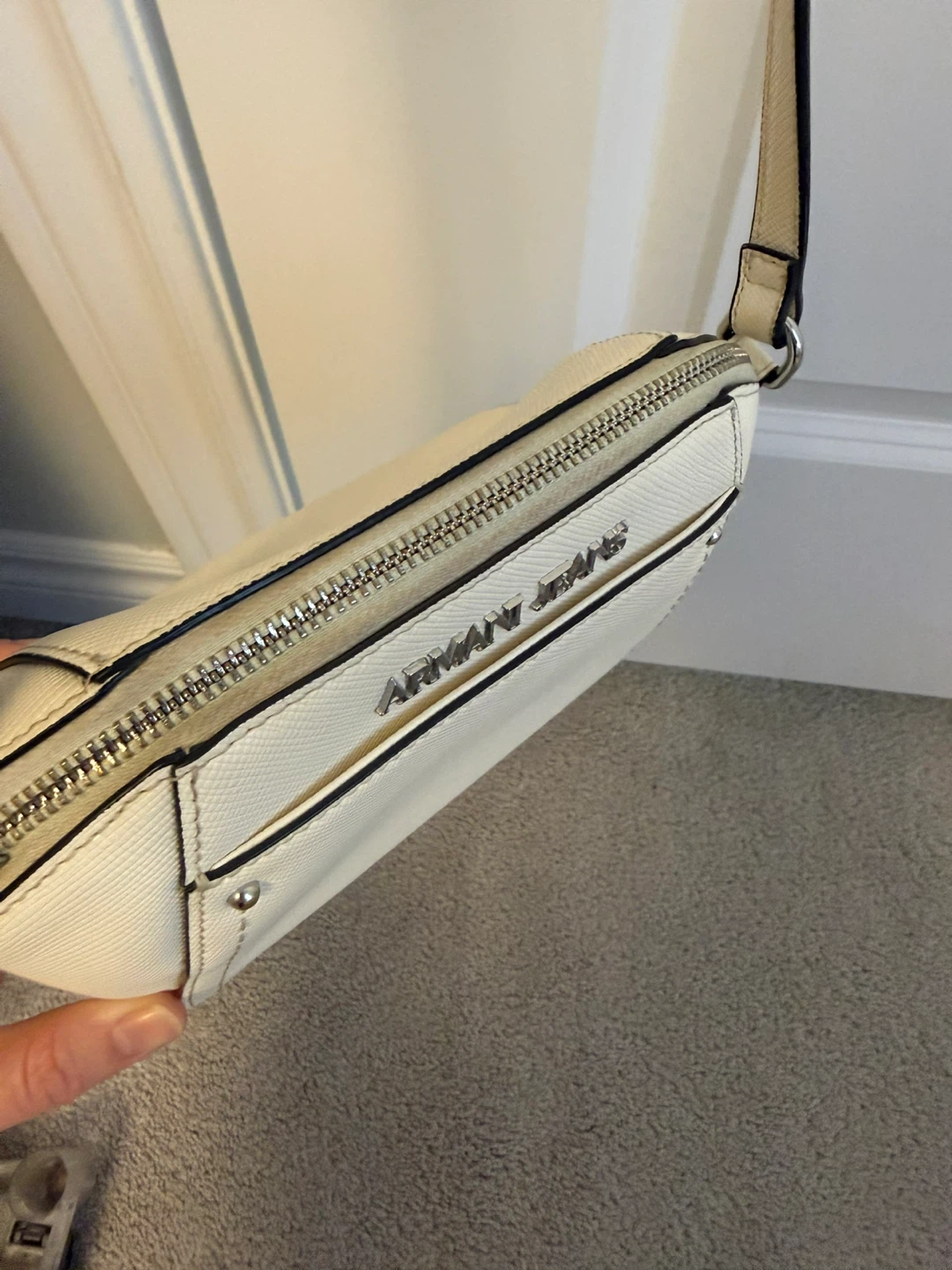 Armani Jeans White Crossbody Bag - photo 3