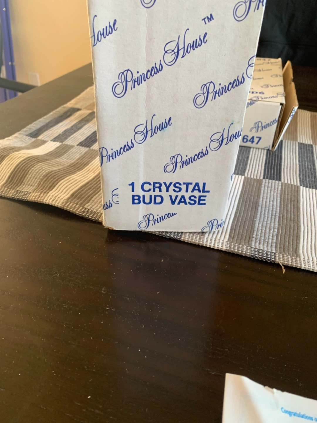 Princess House Crystal Bud Vase - photo 2