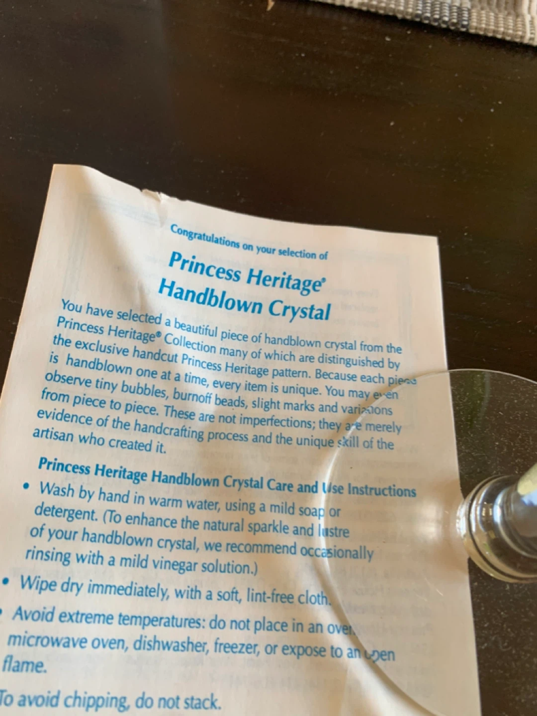 Princess House Crystal Bud Vase - photo 4