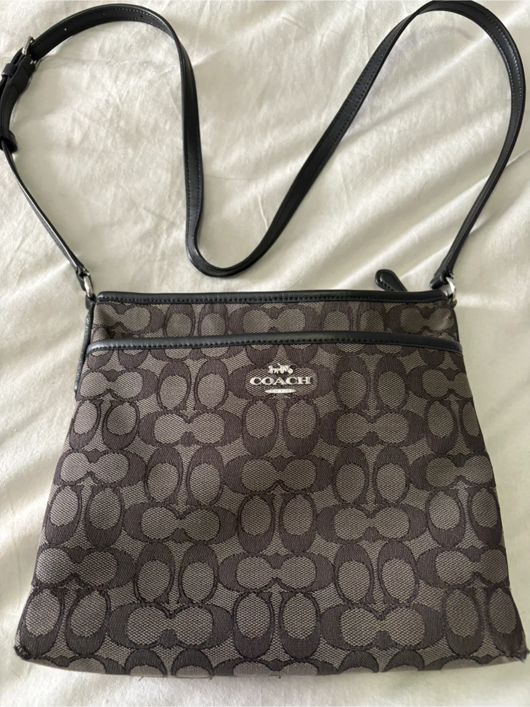 Coach Signature Pattern Crossbody Bag - photo 2