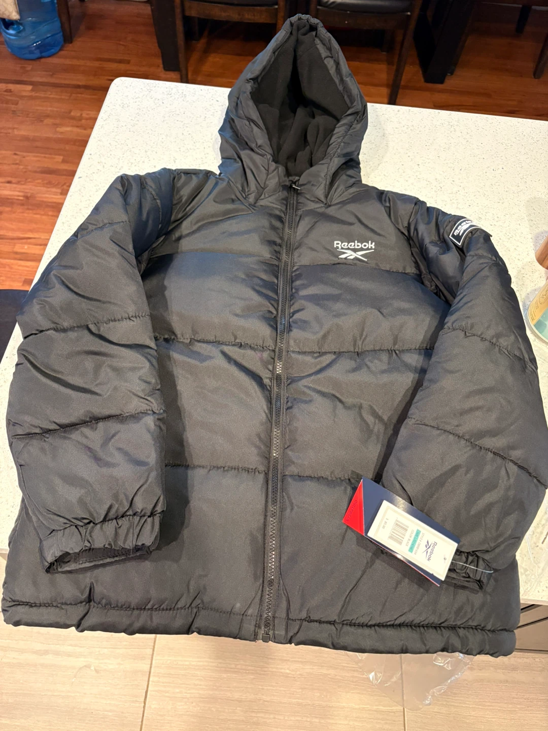 Reebok Puffer Jacket - Black - L/G (14/16)