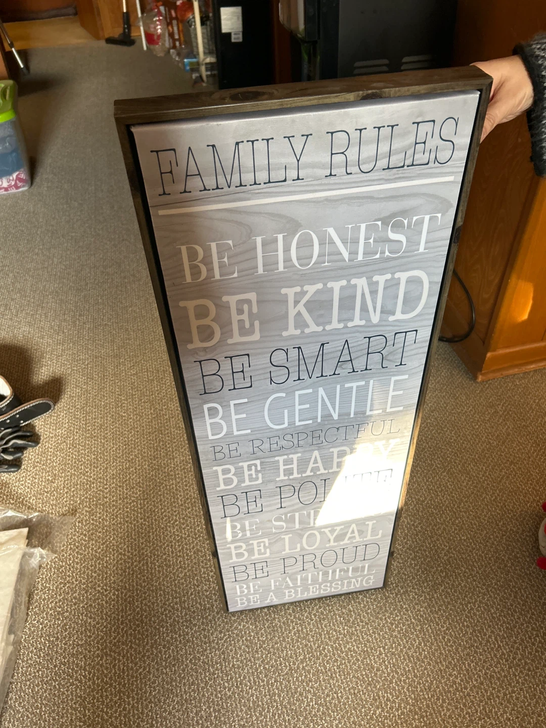 Family Rules Wall Art - photo 3