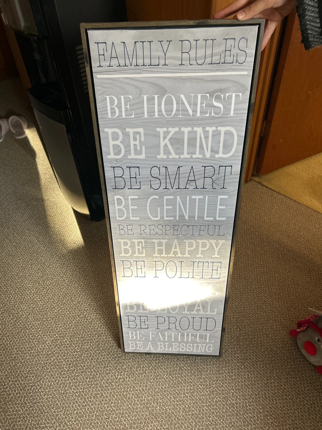 Family Rules Wall Art