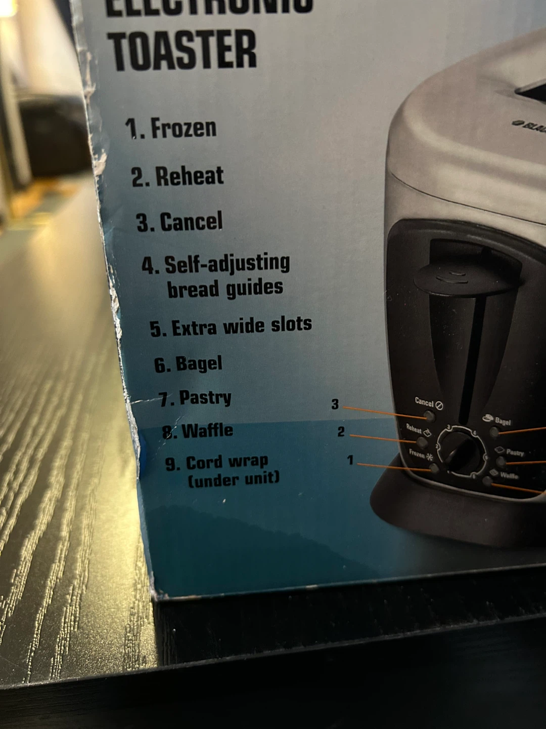 BLACK+DECKER Brushed Stainless Steel 2-Slice Toaster - photo 3