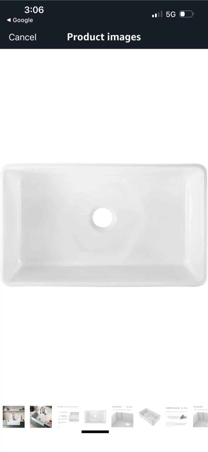 New Swiss Madison Élégance Farmhouse Kitchen Sink - photo 4