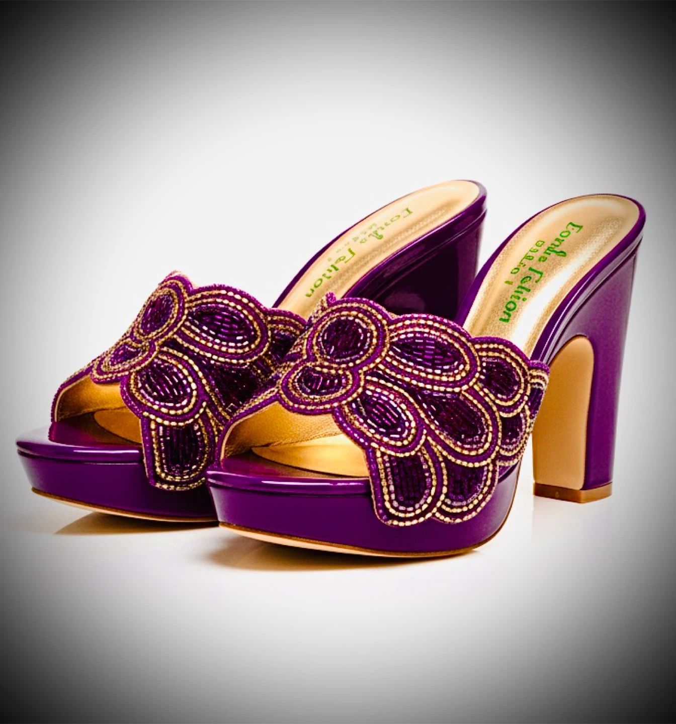 Purple Platform Heels - photo 3
