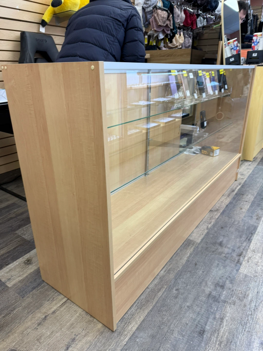 Wood and Glass Display Case - photo 2
