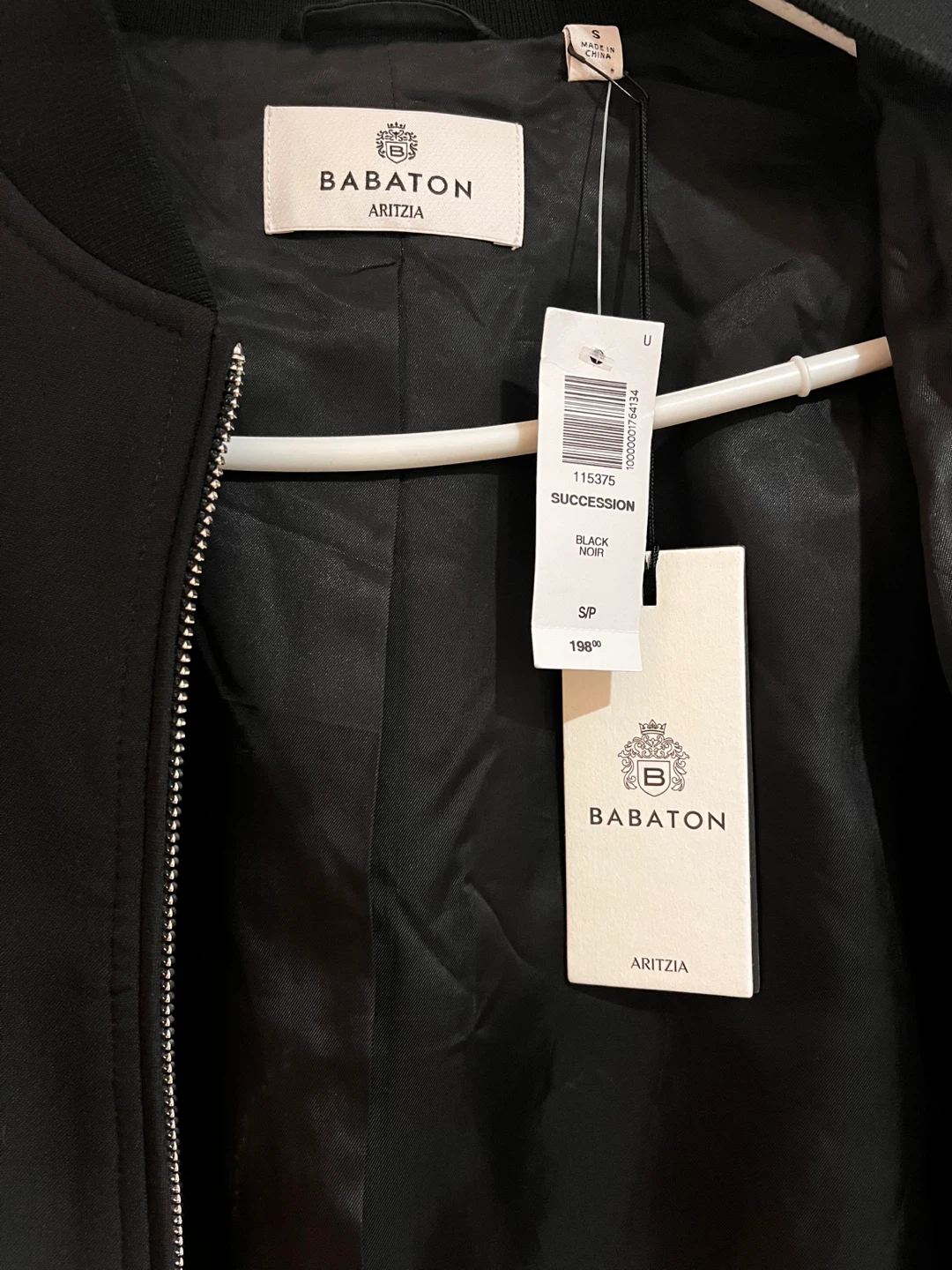 UNWORN Aritzia - Babaton "Succession" Cropped Bomber Jacket - photo 2