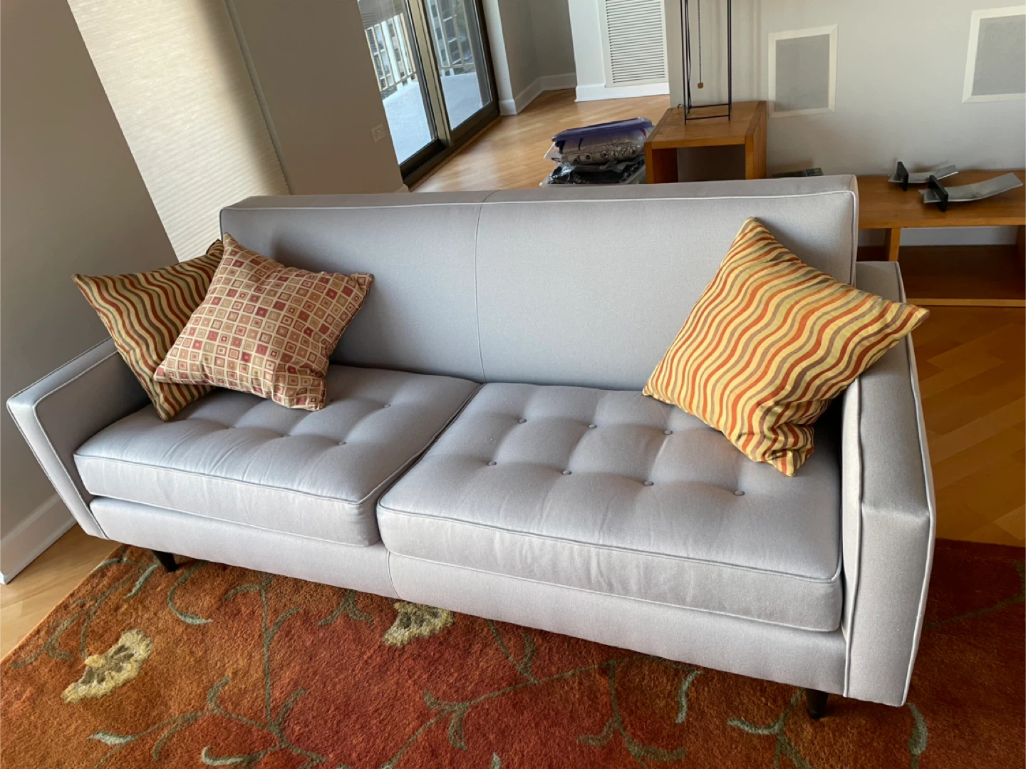 Room & Board Reese custom 85” two-cushion sofa