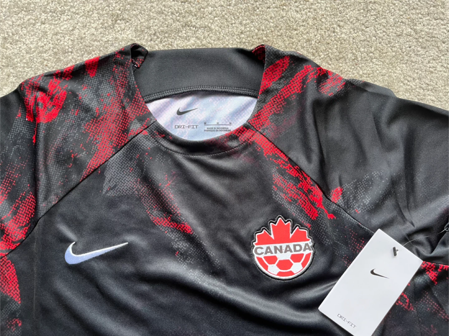 Original Nike Women Canada Team Soccer Jersey -NEW- - photo 2