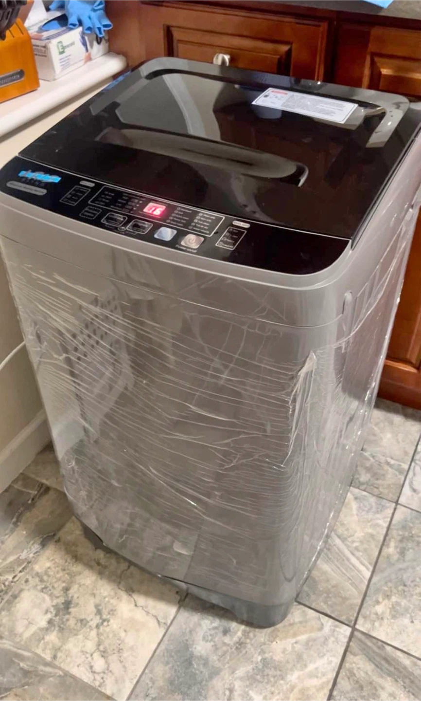 Grey Washing Machine with 10 Wash Programs - photo 2