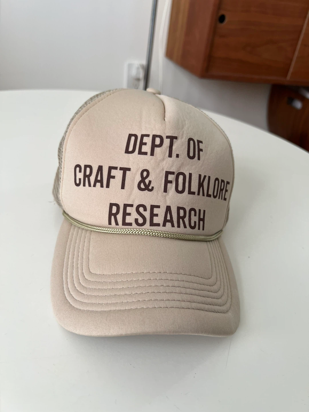 Dept. of Craft & Folklore Research Trucker Hat