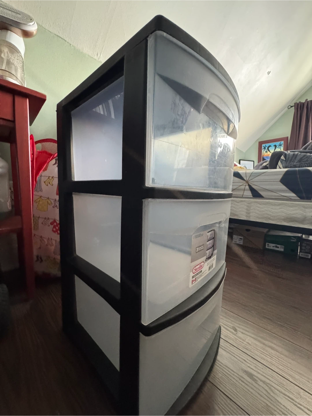 Sterilite 3-Drawer Plastic Storage Tower - Organizer Unit - photo 3