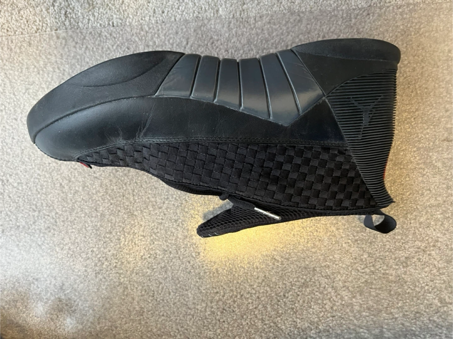 Air Jordan XV 15 Black Basketball Shoes - photo 4