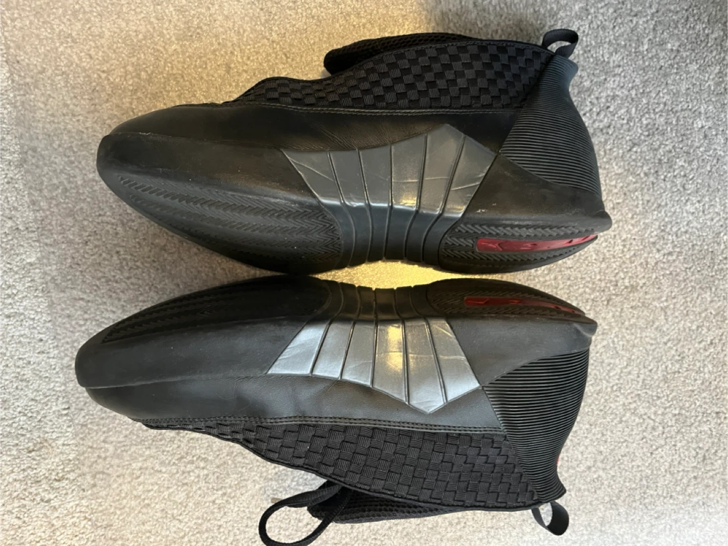 Air Jordan XV 15 Black Basketball Shoes - photo 3
