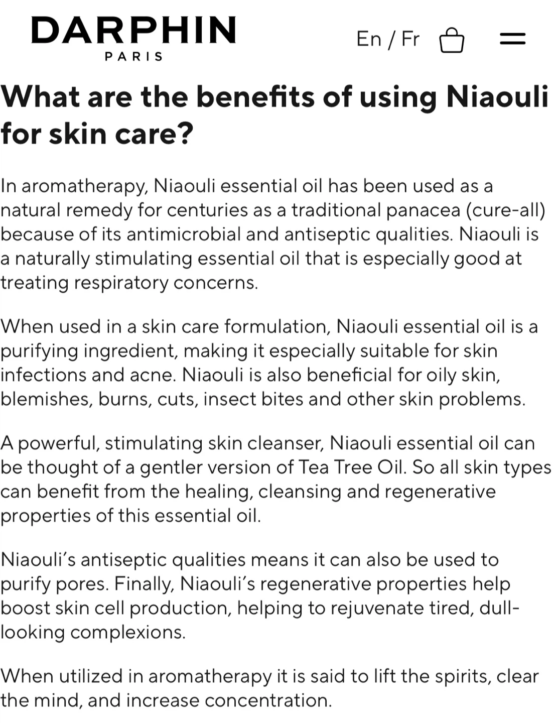 Darphin Niaouli Aromatic Care - photo 5